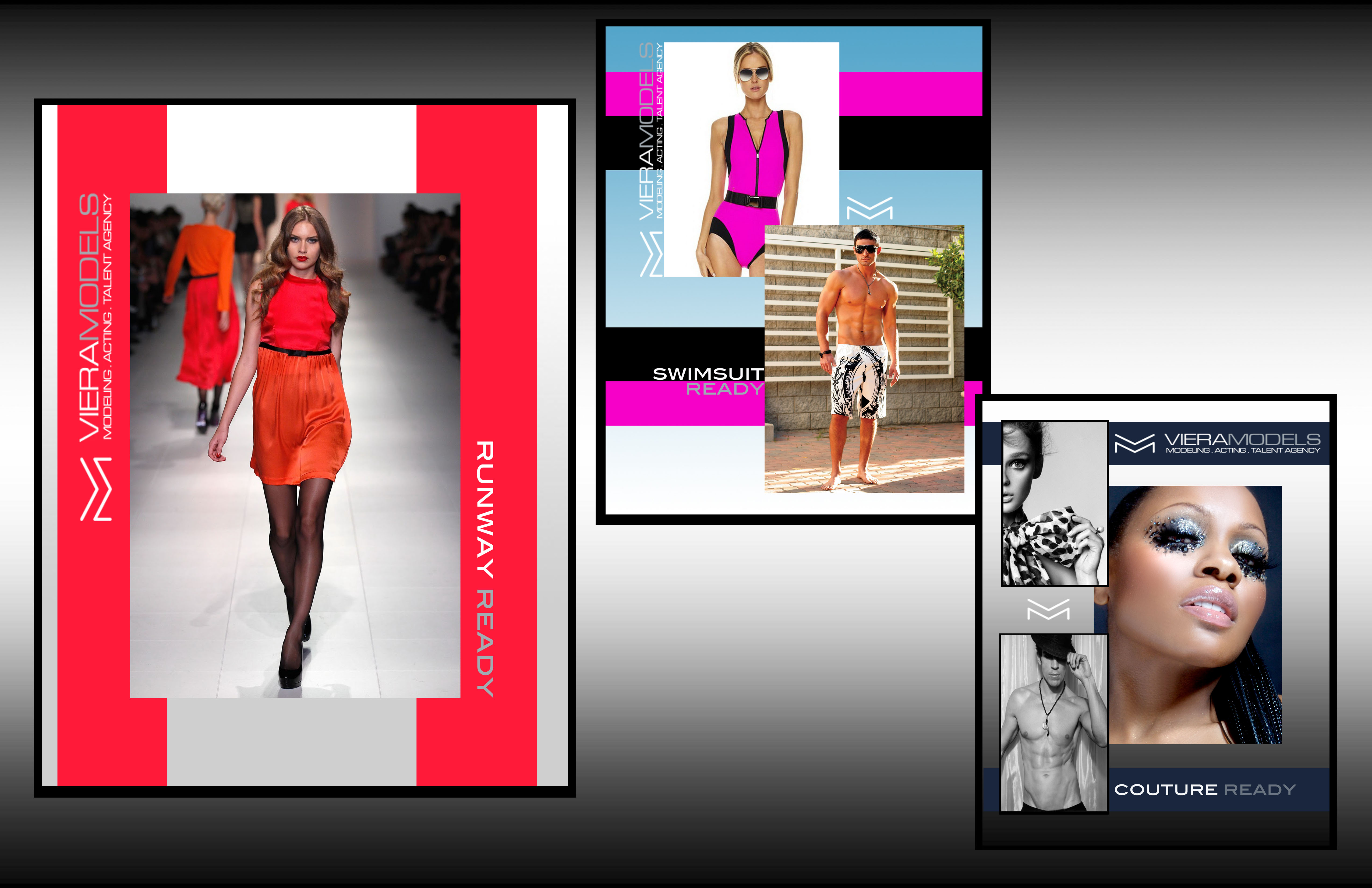 Modeling Agency Look Book/Posters